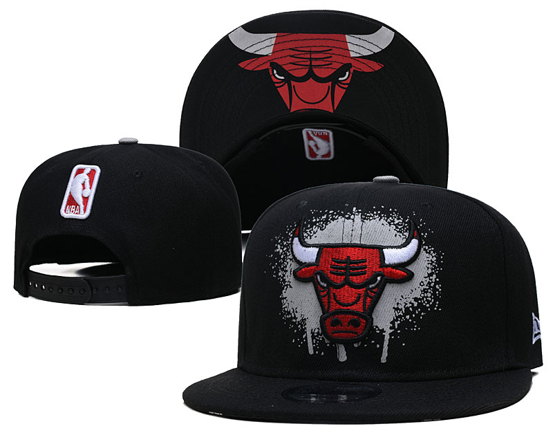 Chicago Bulls 2025 NBA hat style #2 YS